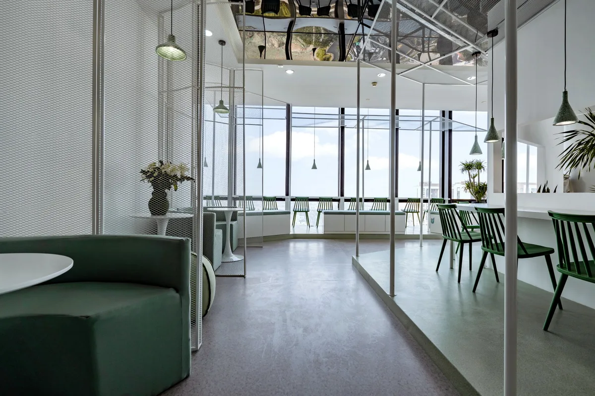 BIM Architecture | 'Cloud Corridor' Aerial Study Room/Flat Design