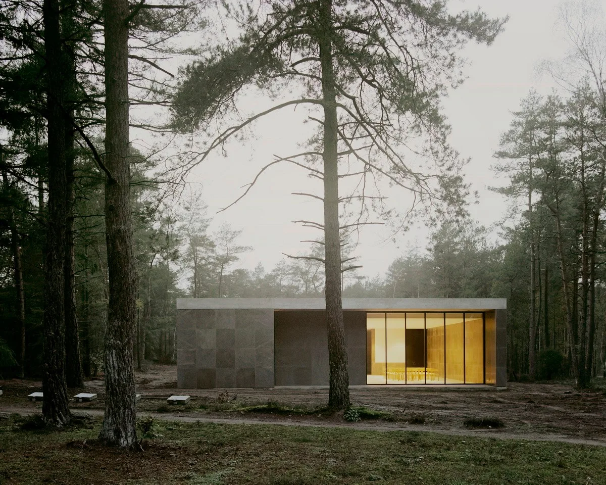BIM Architecture | Dutch Victims Memorial Hall 'Lunen Hall', Hidden and Peaceful/KAAN Architecten