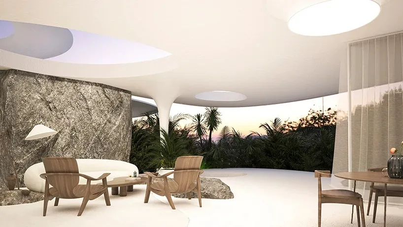 BIM Architecture | Butterfly shaped Residence from Nature | 314 Architecture Studio