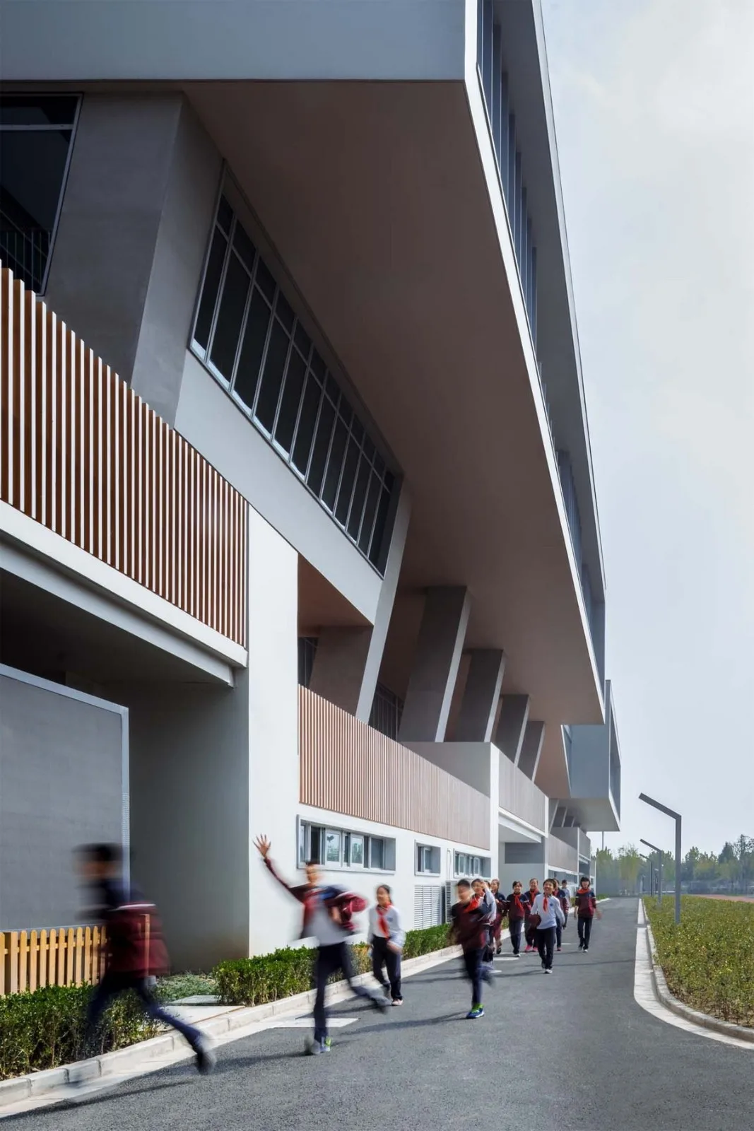 BIM Architecture | East China Normal University Second Affiliated Middle School Qiantan School and Ice Factory Tianqiantan Kindergarten/Zhizheng Architecture Studio+Dazheng Architecture Firm