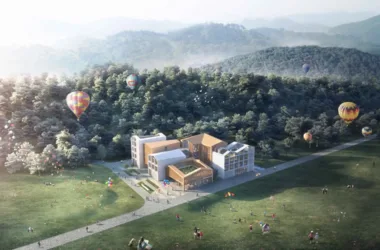 BIM Architecture Showcase: Hangzhou Lin'an Fengzhigu Outdoor Nature School by GWP Architects-BIM WORLD