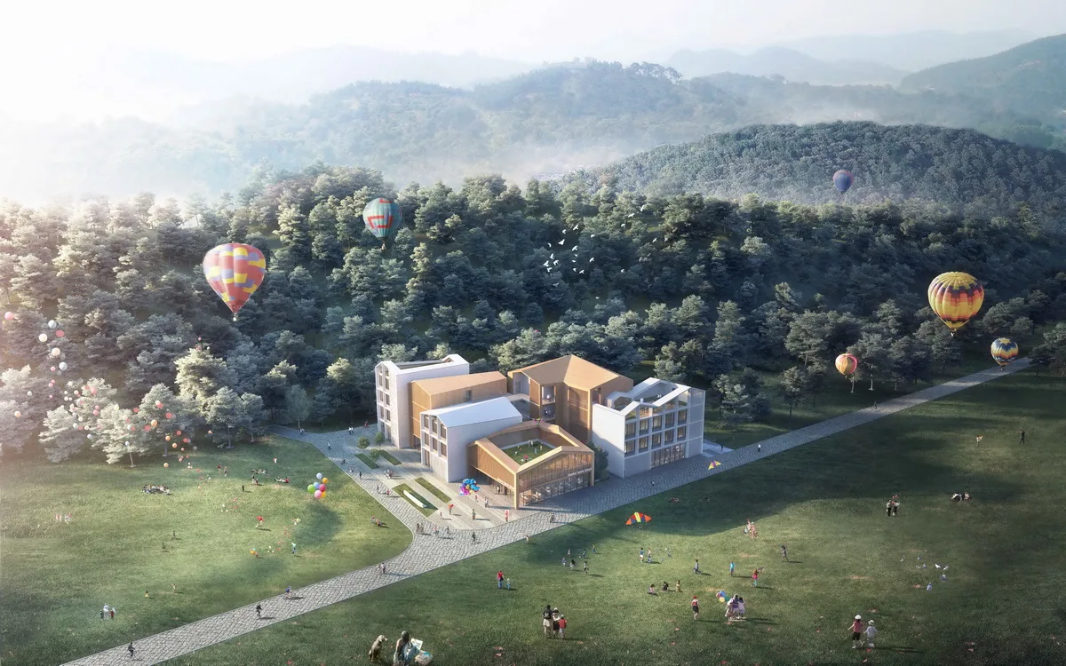 BIM Architecture | Hangzhou Lin'an Fengzhigu Outdoor Nature School/GWP Architects