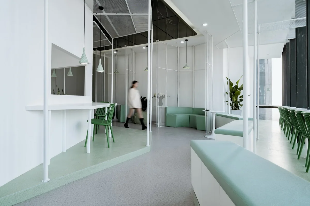 BIM Architecture | 'Cloud Corridor' Aerial Study Room/Flat Design