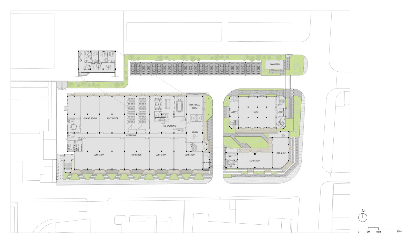 BIM Architecture | Zhongdian Wangu/COLORFULL Yujing Design