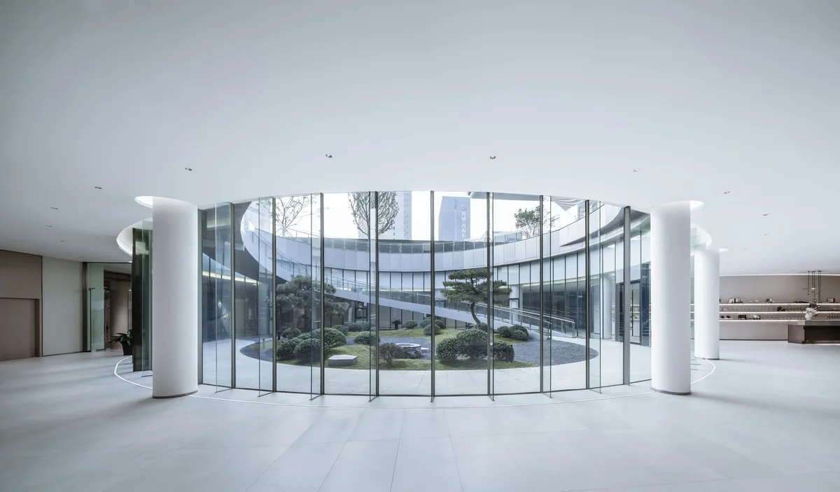 BIM Architecture | Floating Door - Xi'an Fengdong New City Lai'an Community Center/EID Architecture