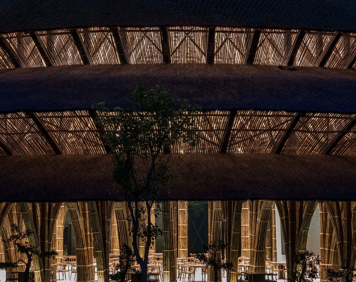 BIM Architecture | Vedana Restaurant, Modular Bamboo Architecture/Wu Zhongyi Architectural Firm