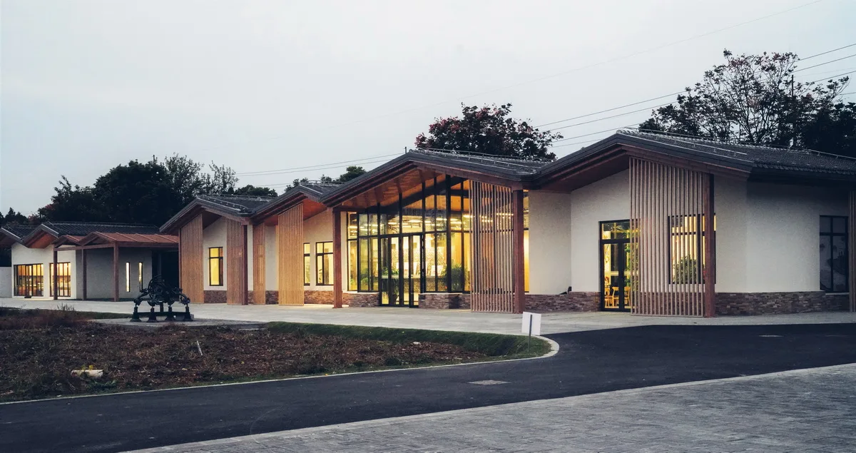 BIM Architecture | Renovation of Agricultural Tool Warehouse in Grain Fields - Huahong Farming and Weaving Hall/Chuanglin Zebai
