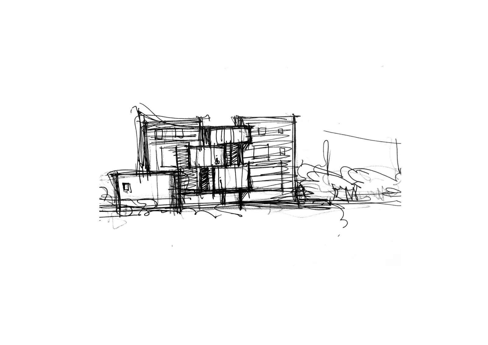 BIM Architecture | Fujian Longyan B&A; B MIX Private Residential Mixed Use Residential Design Record/Shanghai Lei Space and Architectural Design Studio