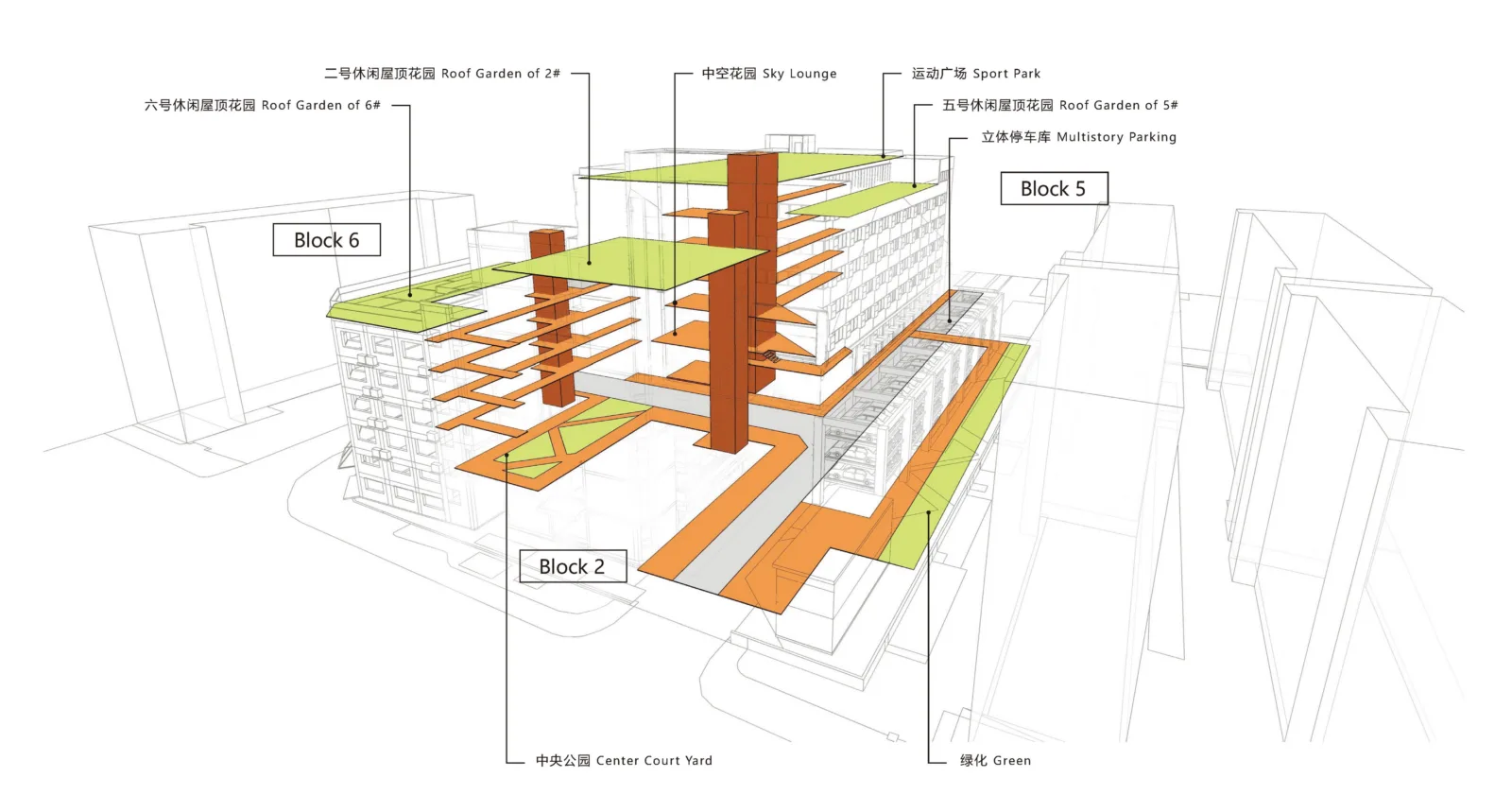 BIM Architecture | Zhongdian Wangu/COLORFULL Yujing Design
