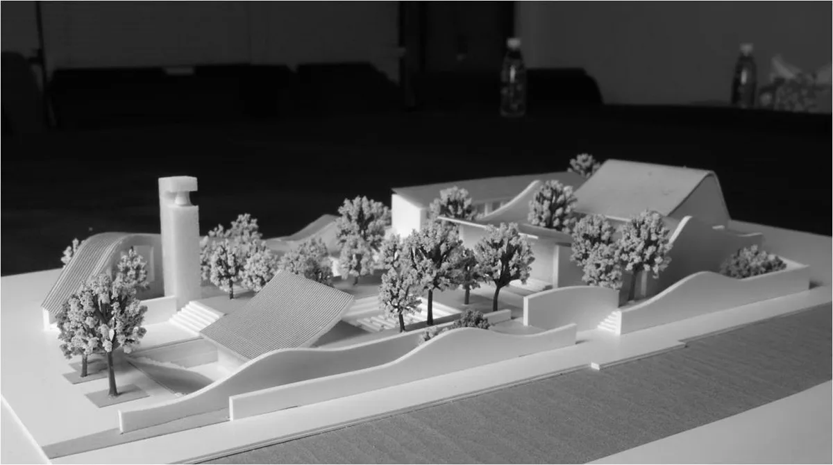 BIM Architecture | Integration of Elements - The Initial Appearance of a Modern Temple/Motai Architecture