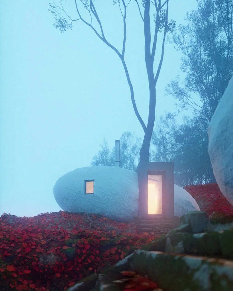 BIM Architecture | Strange Concept - "Stone Tomb" Hut/Davit and Mary Jilavyan