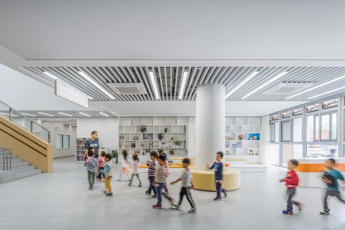 BIM Architecture | East China Normal University Second Affiliated Middle School Qiantan School and Ice Factory Tianqiantan Kindergarten/Zhizheng Architecture Studio+Dazheng Architecture Firm