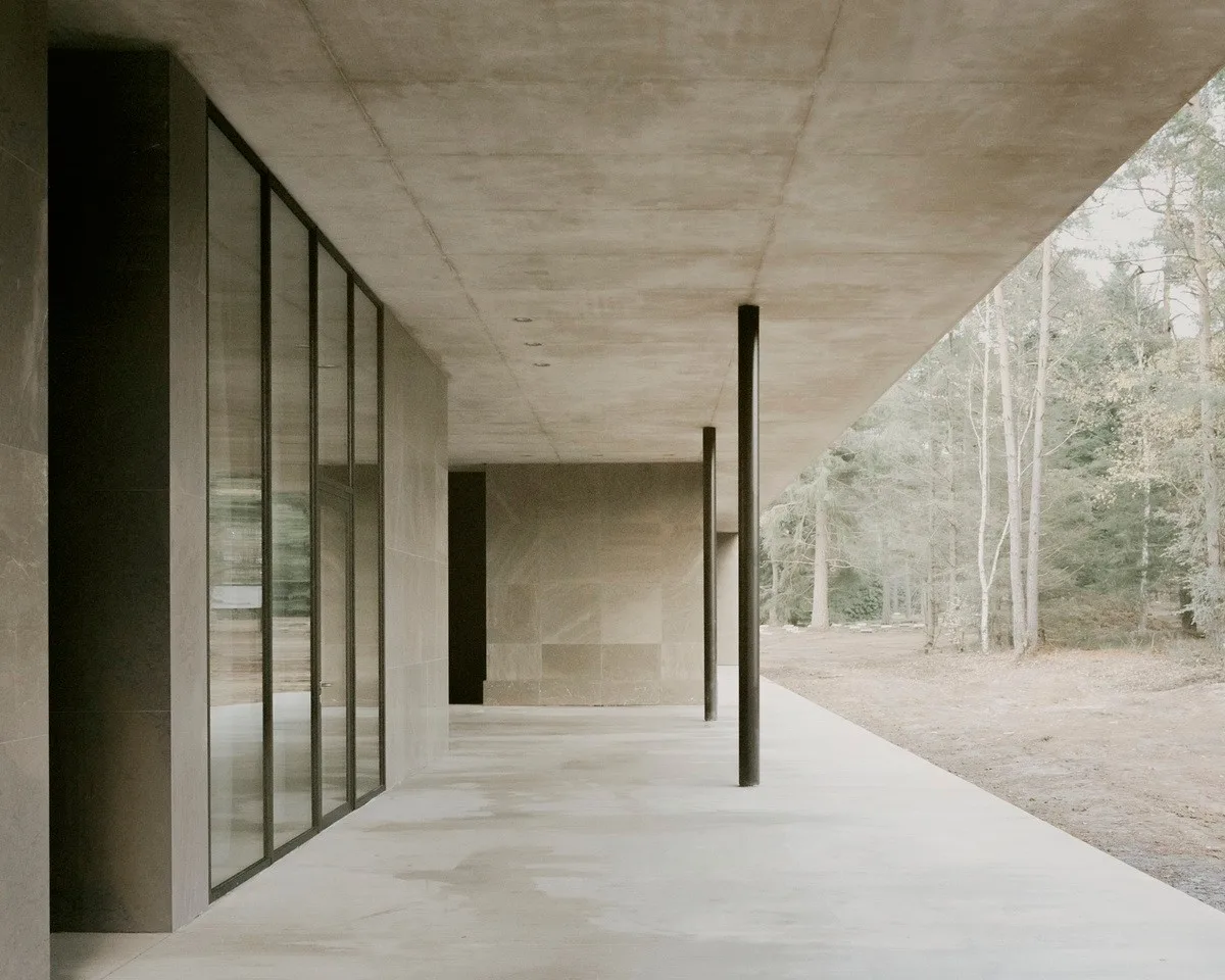BIM Architecture | Dutch Victims Memorial Hall 'Lunen Hall', Hidden and Peaceful/KAAN Architecten