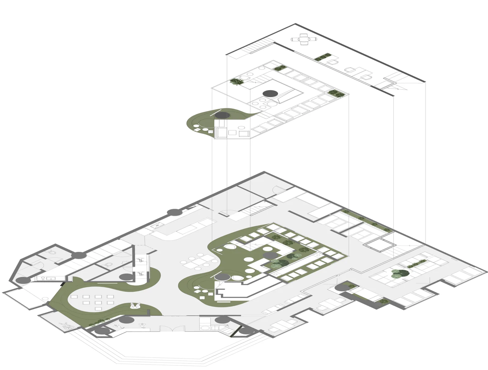 BIM Architecture | Between Breathing and Breathing: A Comprehensive Practice of Metabolic Design Concept/QUCESS Clear Stone Design