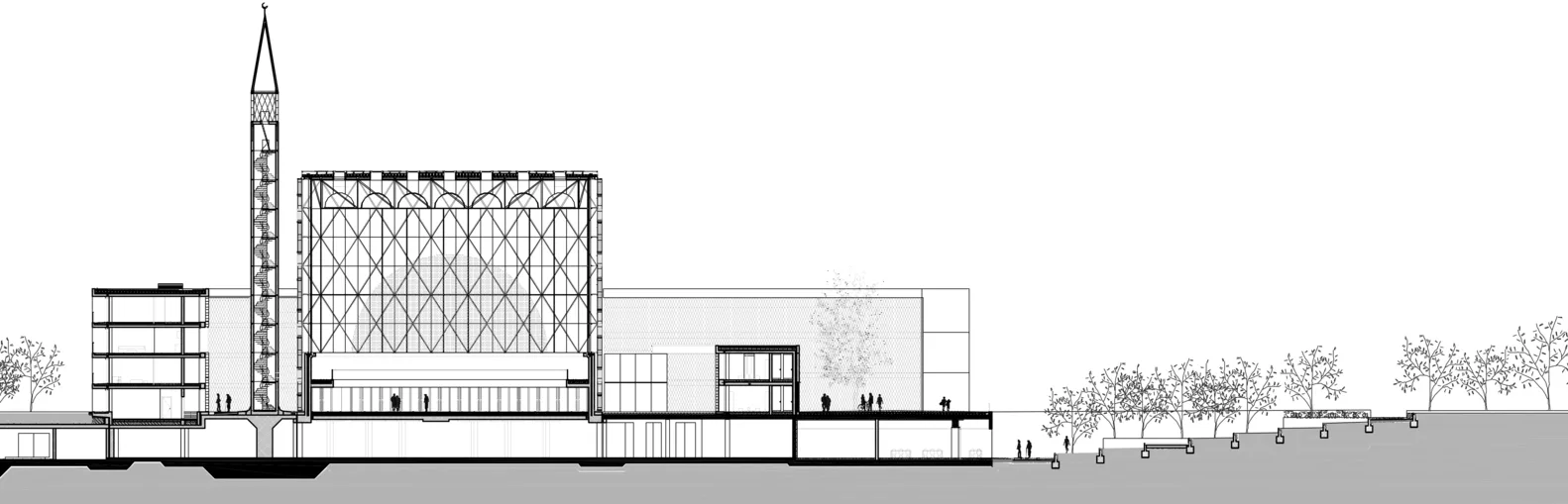 BIM Architecture | Purity and Holiness: Ljubljana Islamic Religious and Cultural Center/Bevk Perovi ć arhitekti