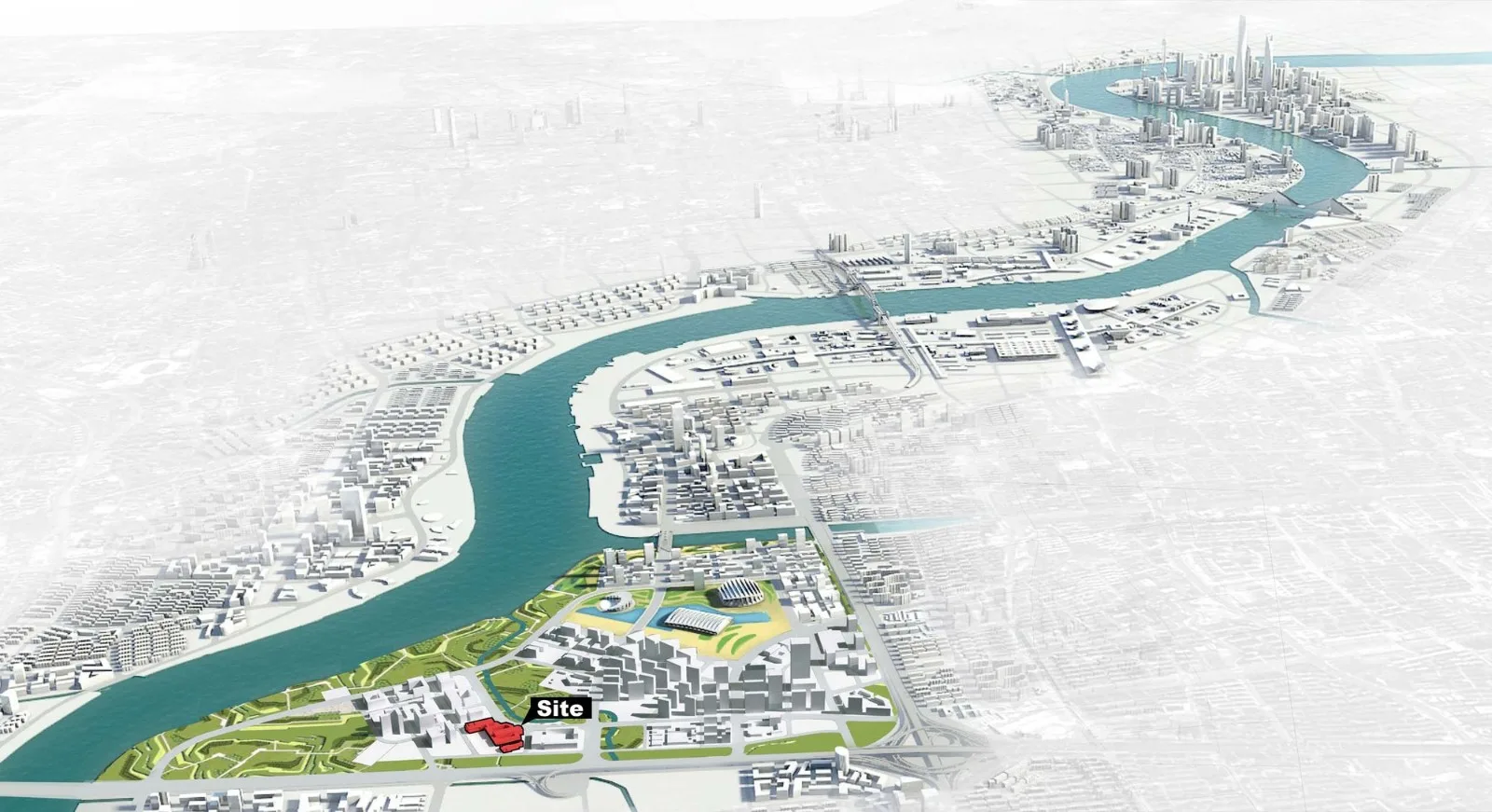BIM Architecture | East China Normal University Second Affiliated Middle School Qiantan School and Ice Factory Tianqiantan Kindergarten/Zhizheng Architecture Studio+Dazheng Architecture Firm