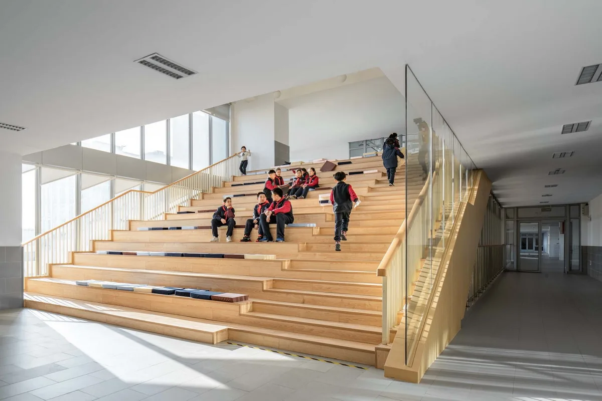 BIM Architecture | East China Normal University Second Affiliated Middle School Qiantan School and Ice Factory Tianqiantan Kindergarten/Zhizheng Architecture Studio+Dazheng Architecture Firm