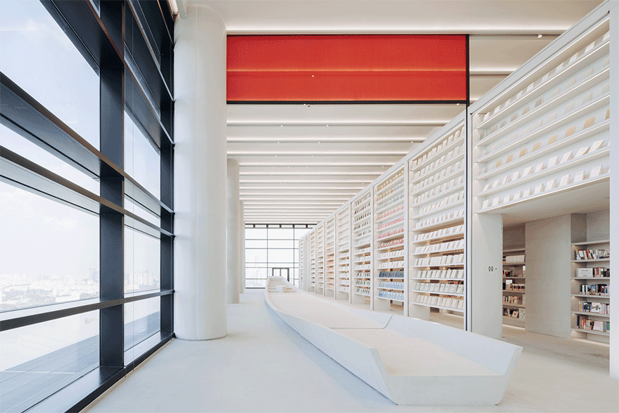 BIM Architecture | Chaoche Bookstore - An Abstract Port City/Wutopia Lab