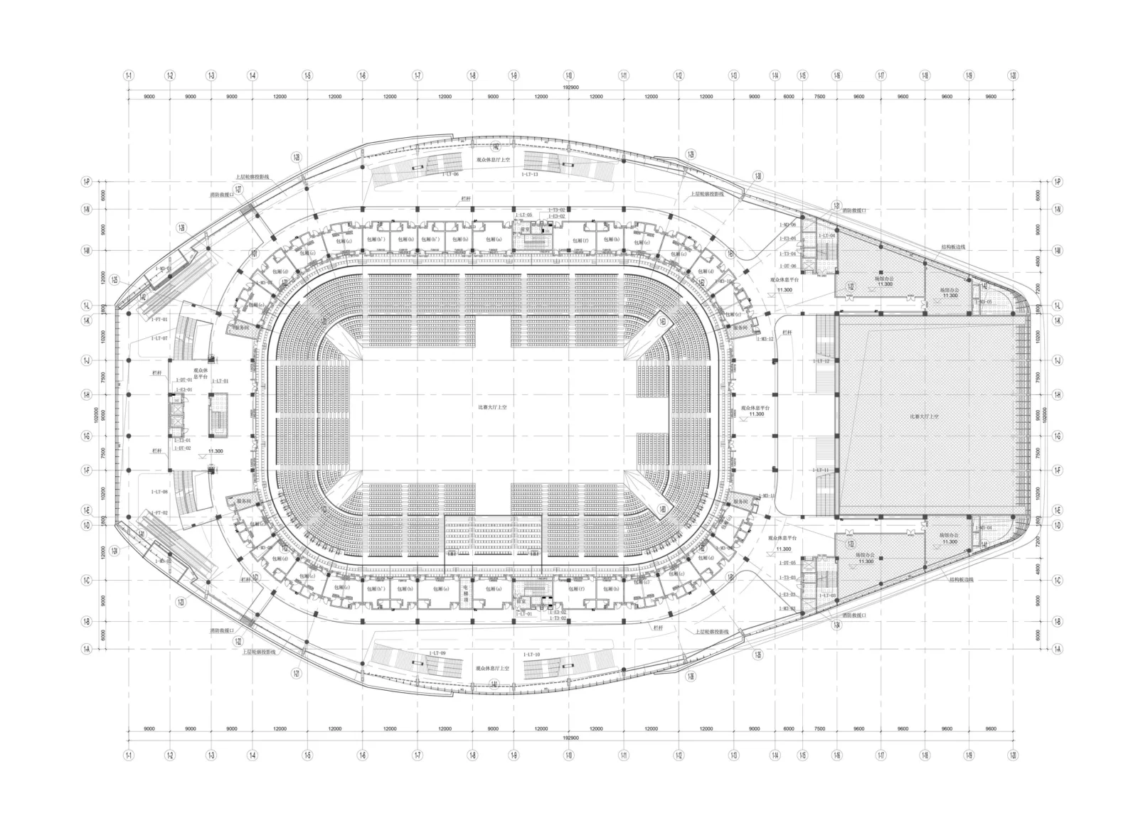 BIM Architecture | Ningbo Olympic Sports Center: Color Aesthetics of Sports Space/CCDI Smart Design