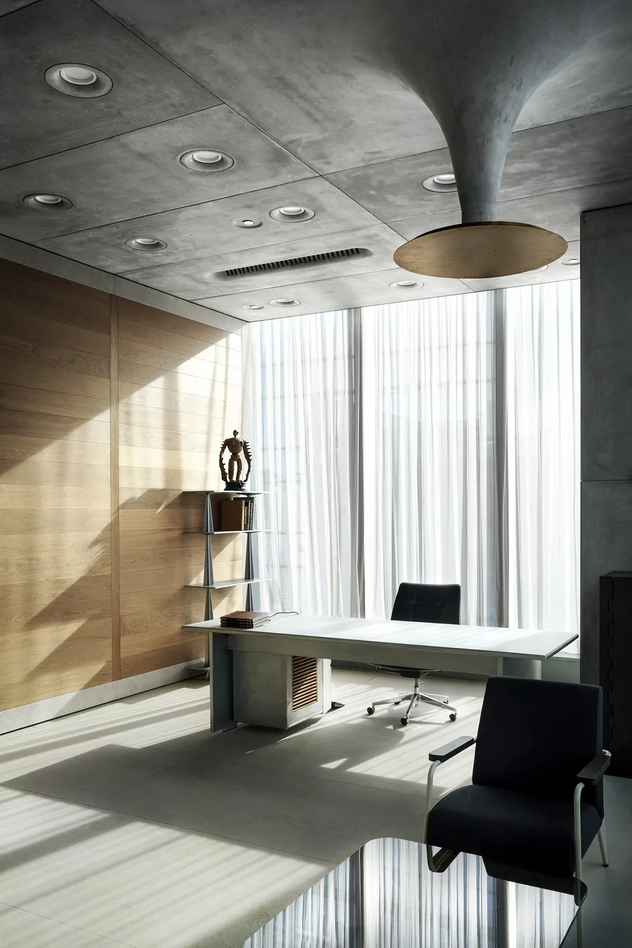 BIM Architecture | Light and Shadow Painting - Hong Kong and Fung Development Headquarters/Design Team