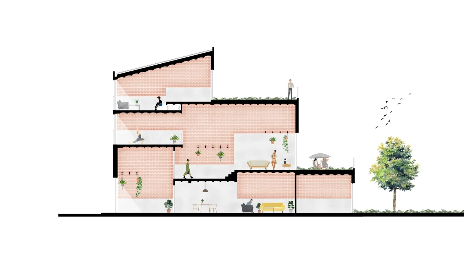 BIM Architecture | 1819 HY Residential, Spain/ABrito Architects