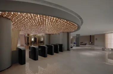 BIM Architecture: Water Wrapping by Tangquan and Diagonal Design-BIM WORLD