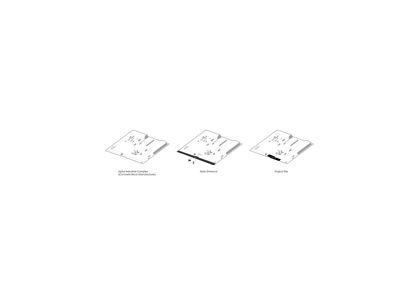 BIM Architecture | Aptus Factory Exhibition Hall, Courtyard and Song of Light and Shadow/Hooba Design