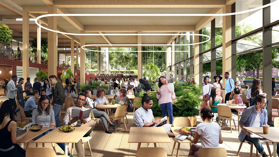 BIM Architecture | BIG Reveals Design Proposal for Johns Hopkins University Student Center: 'The Village'