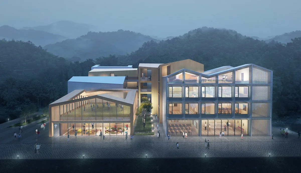 BIM Architecture | Hangzhou Lin'an Fengzhigu Outdoor Nature School/GWP Architects