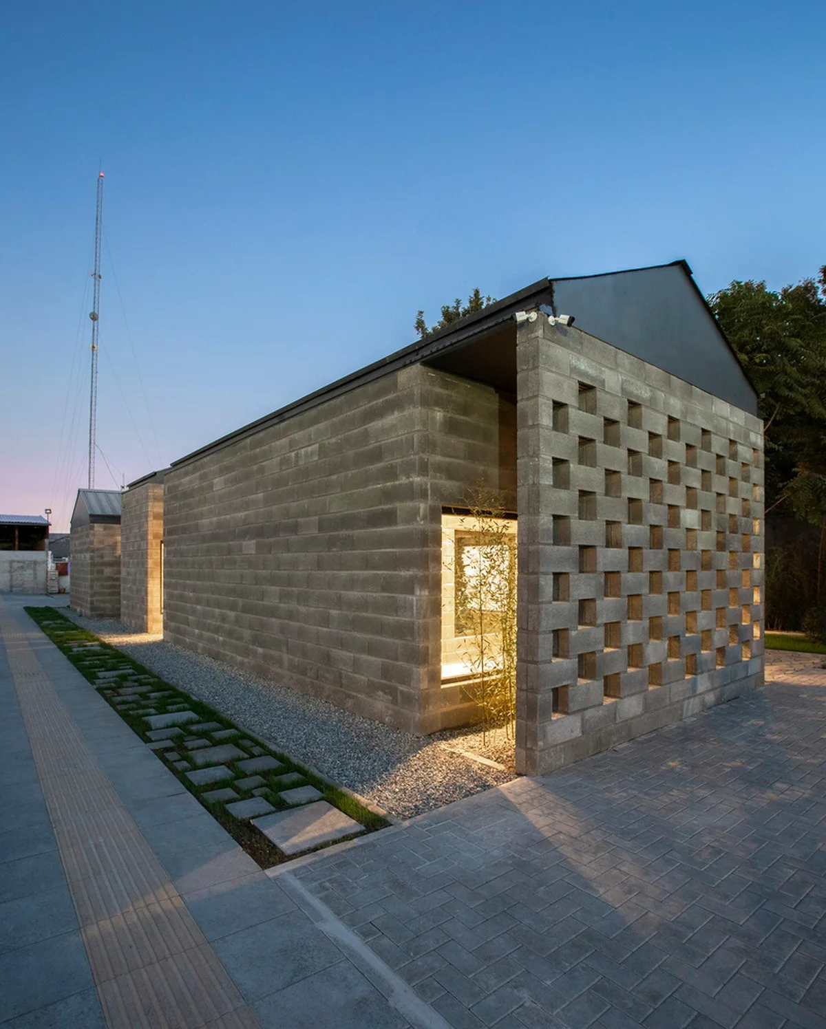 BIM Architecture | Aptus Factory Exhibition Hall, Courtyard and Song of Light and Shadow/Hooba Design