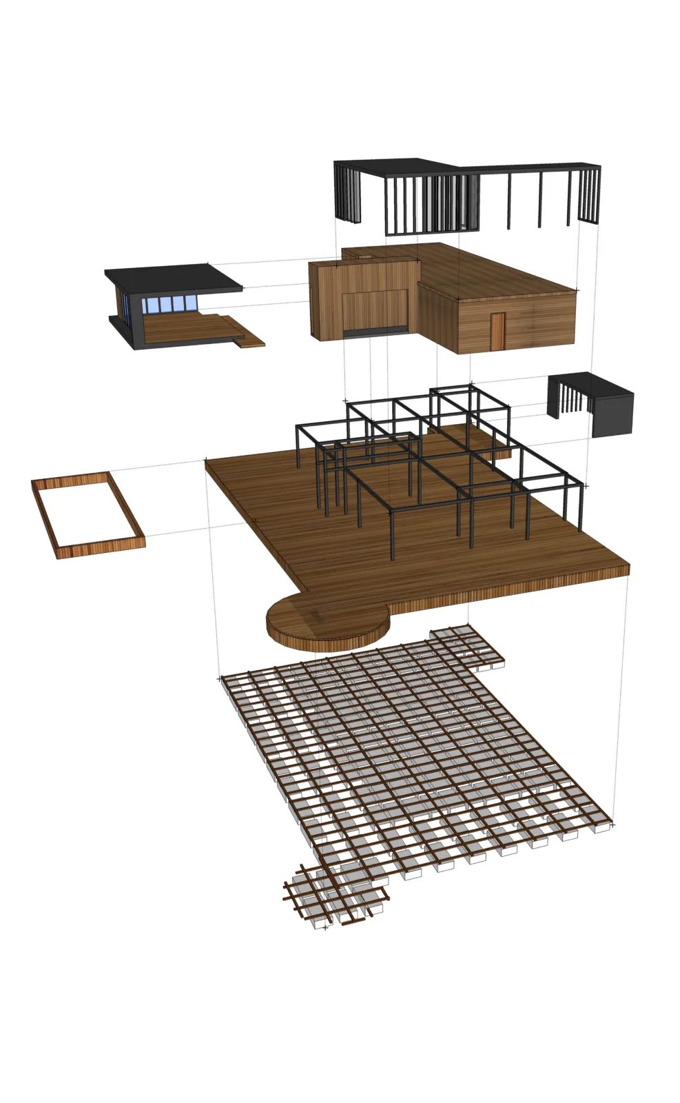 BIM Architecture | Hi Sea Floating Hotel/Balanced Space Design