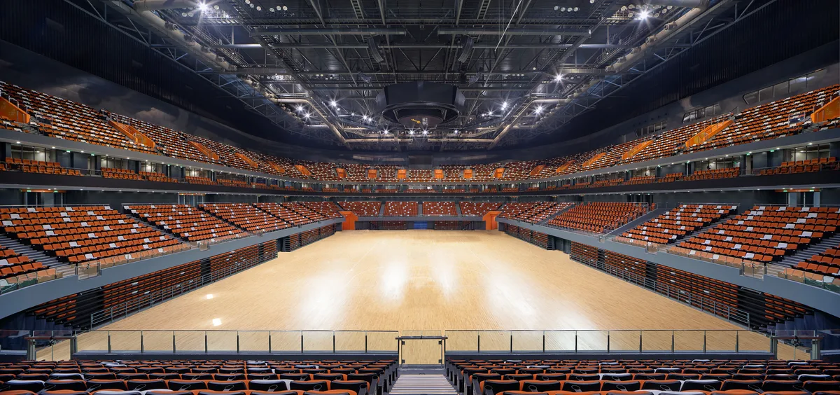 BIM Architecture | Ningbo Olympic Sports Center: Color Aesthetics of Sports Space/CCDI Smart Design