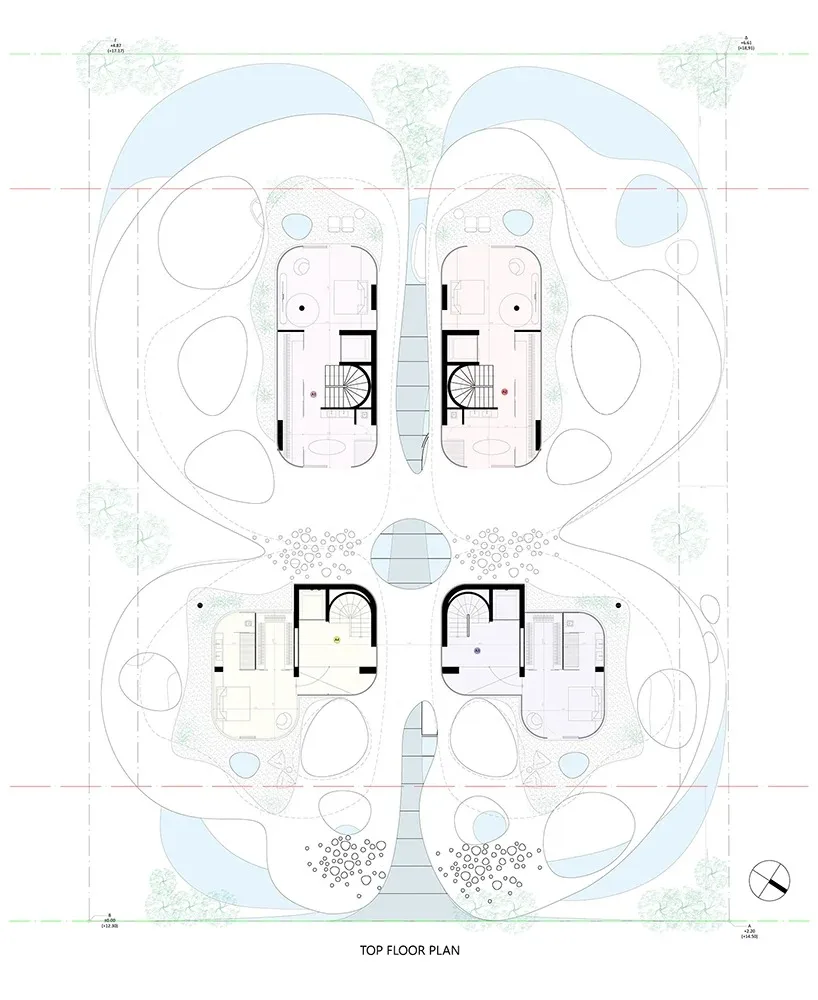 BIM Architecture | Butterfly shaped Residence from Nature | 314 Architecture Studio