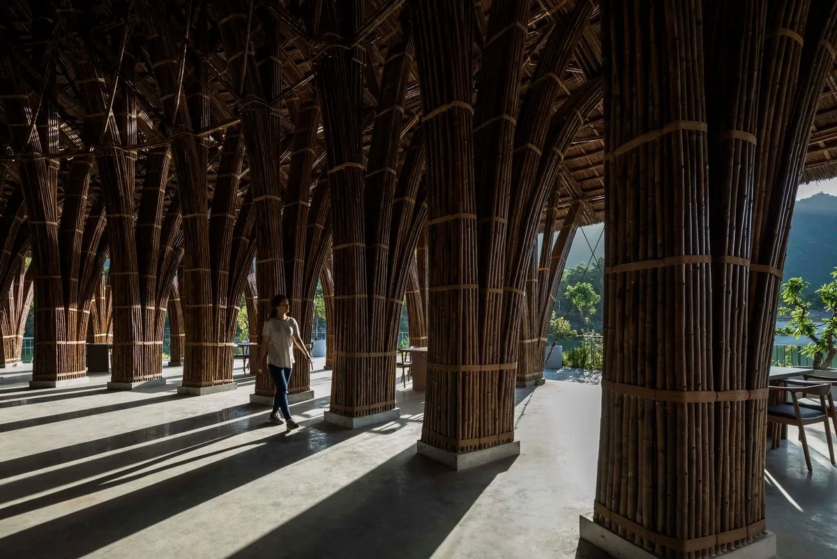 BIM Architecture | Vedana Restaurant, Modular Bamboo Architecture/Wu Zhongyi Architectural Firm