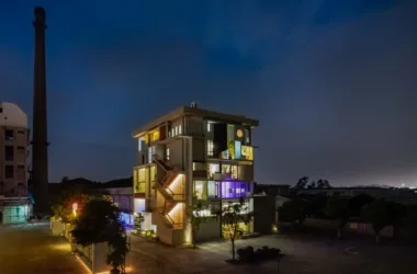 BIM Architecture: Purple Mud Twelve Doors Boundless Community Gateway Design-BIM WORLD