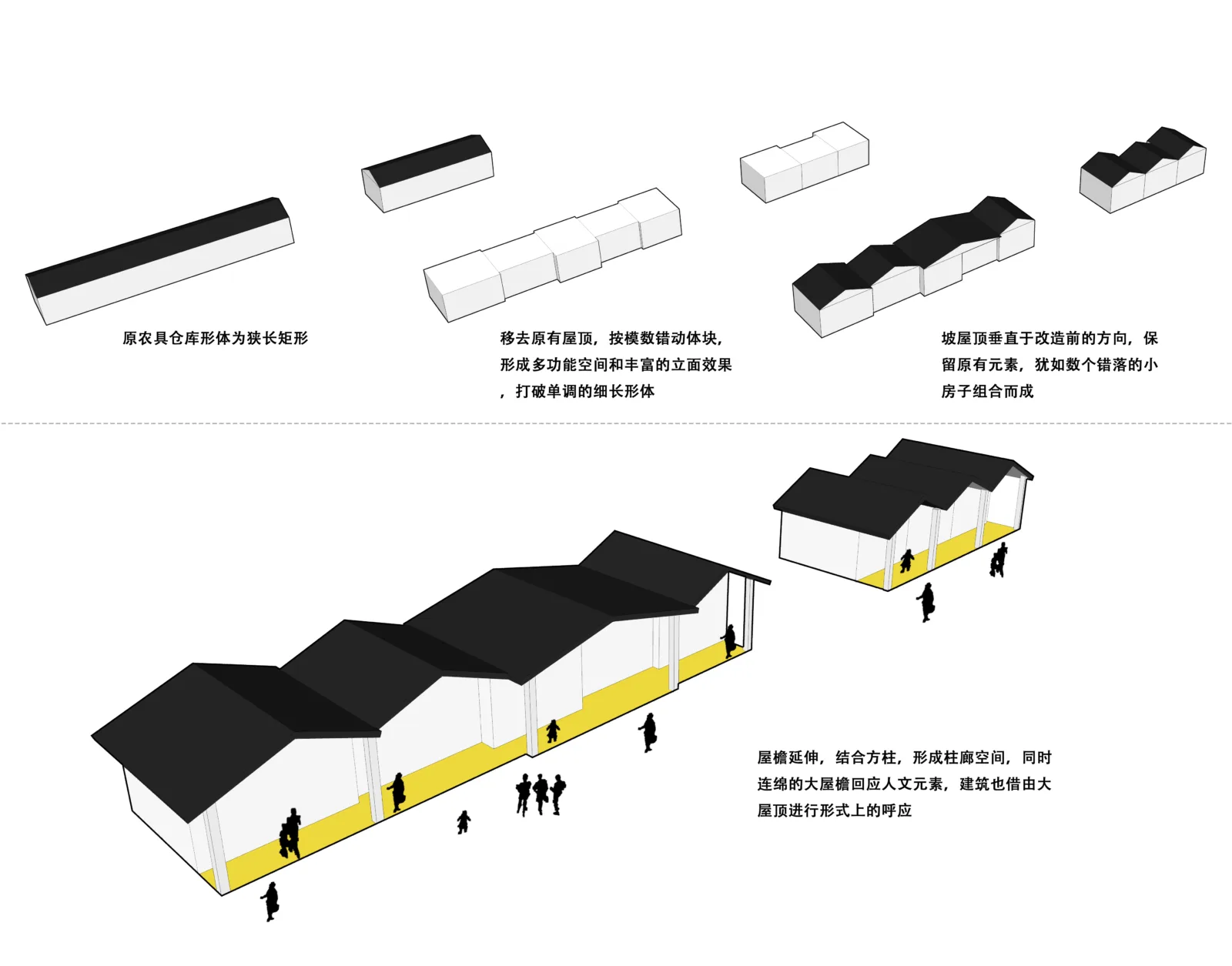 BIM Architecture | Renovation of Agricultural Tool Warehouse in Grain Fields - Huahong Farming and Weaving Hall/Chuanglin Zebai