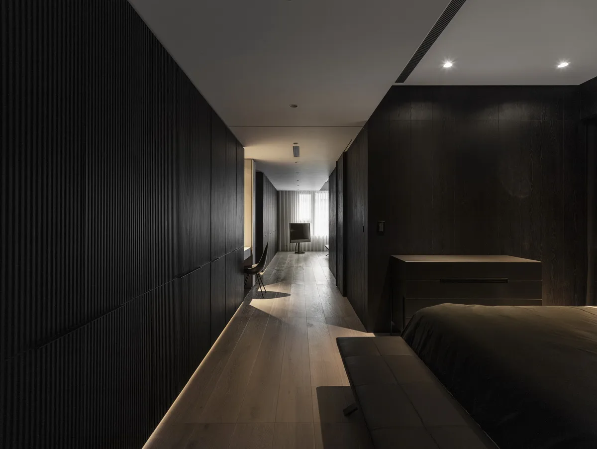 BIM architecture | Ink, a quiet world with pure contours/Water phase design
