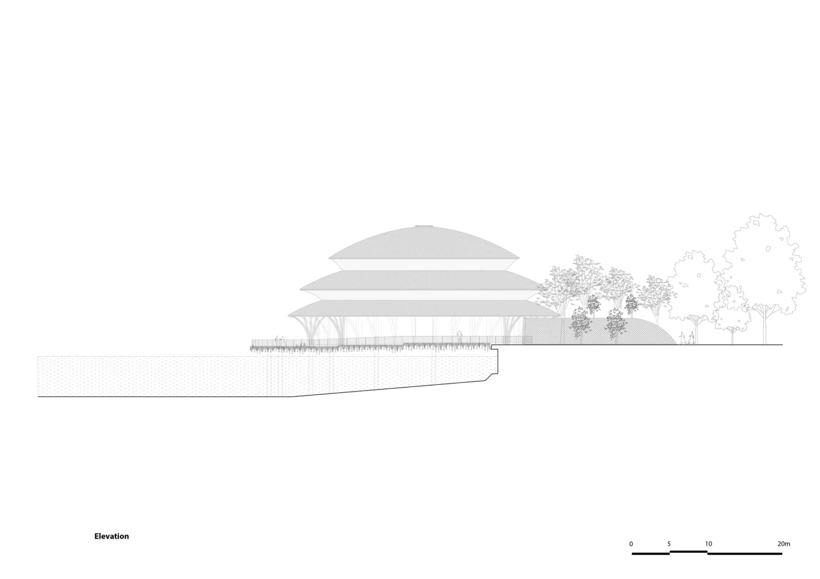 BIM Architecture | Vedana Restaurant, Modular Bamboo Architecture/Wu Zhongyi Architectural Firm