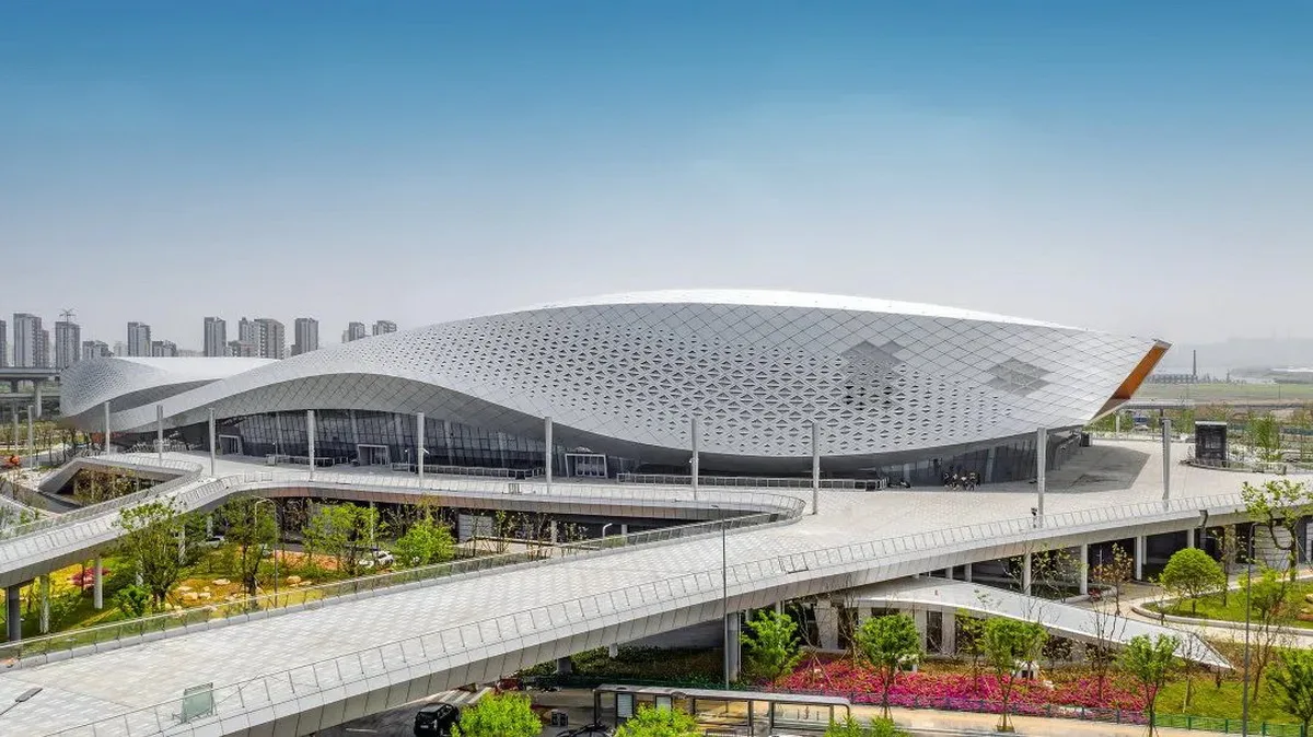 BIM Architecture | Ningbo Olympic Sports Center: Color Aesthetics of Sports Space/CCDI Smart Design