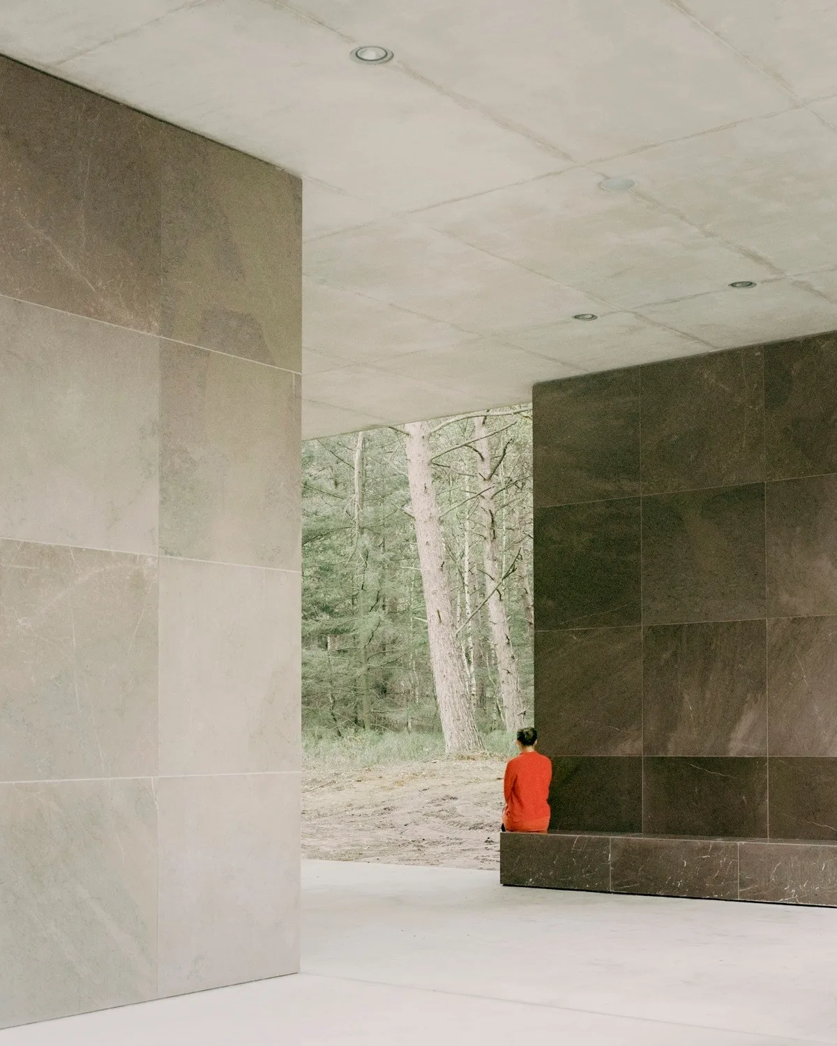 BIM Architecture | Dutch Victims Memorial Hall 'Lunen Hall', Hidden and Peaceful/KAAN Architecten