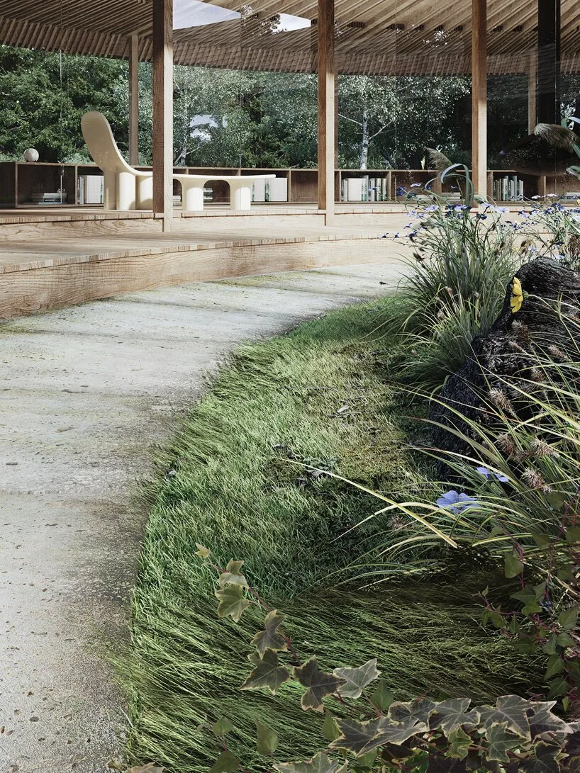 BIM Architecture | Sanderumgaard Garden Pavilion, a blend of Nordic antiquity and Japanese Zen style/Squaone