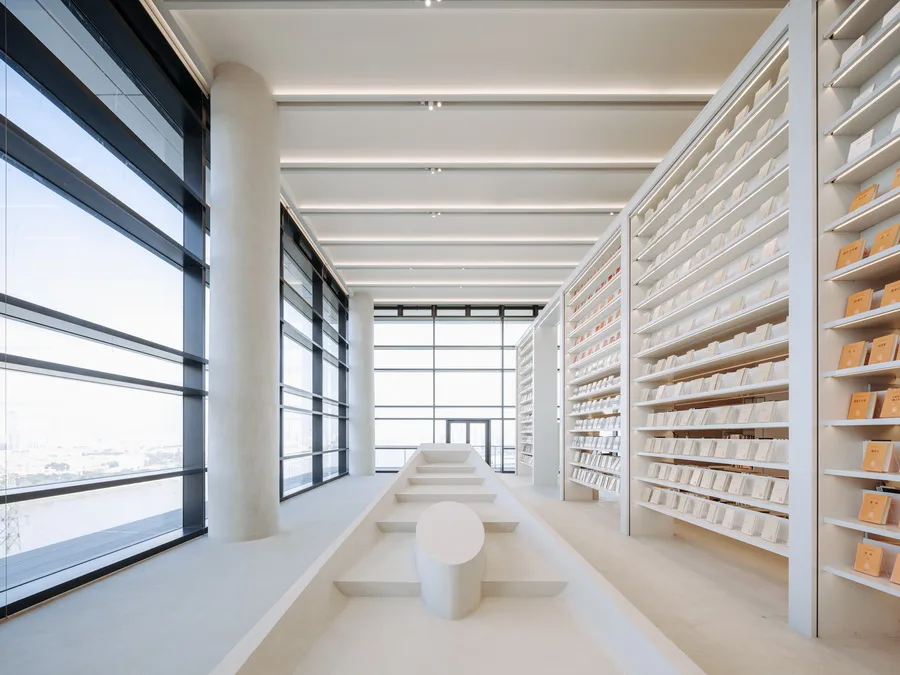BIM Architecture | Chaoche Bookstore - An Abstract Port City/Wutopia Lab