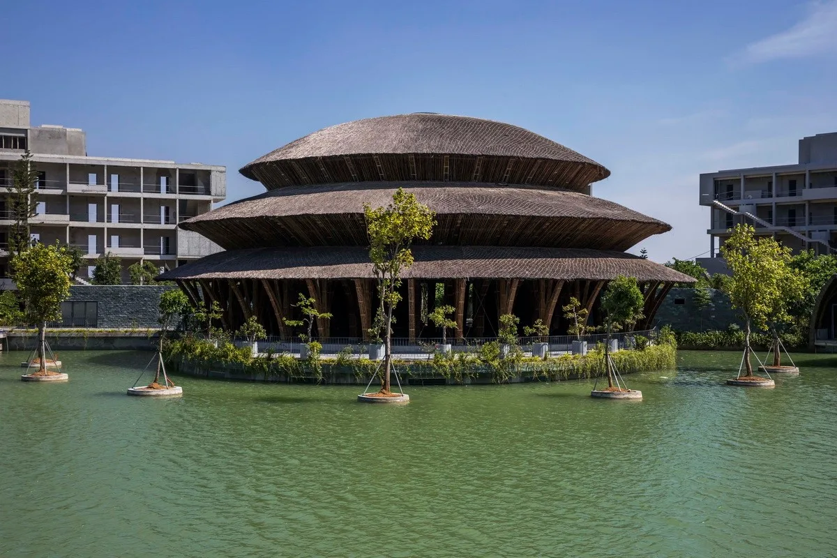 BIM Architecture | Vedana Restaurant, Modular Bamboo Architecture/Wu Zhongyi Architectural Firm