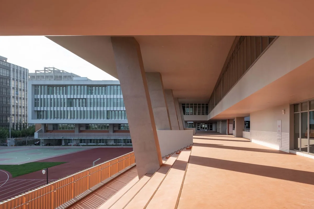 BIM Architecture | East China Normal University Second Affiliated Middle School Qiantan School and Ice Factory Tianqiantan Kindergarten/Zhizheng Architecture Studio+Dazheng Architecture Firm