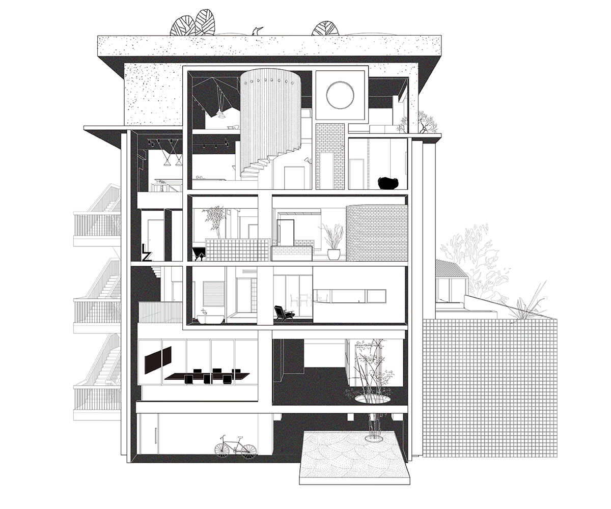 BIM Architecture | Purple Mud Twelve Doors Boundless Community/Gate Building