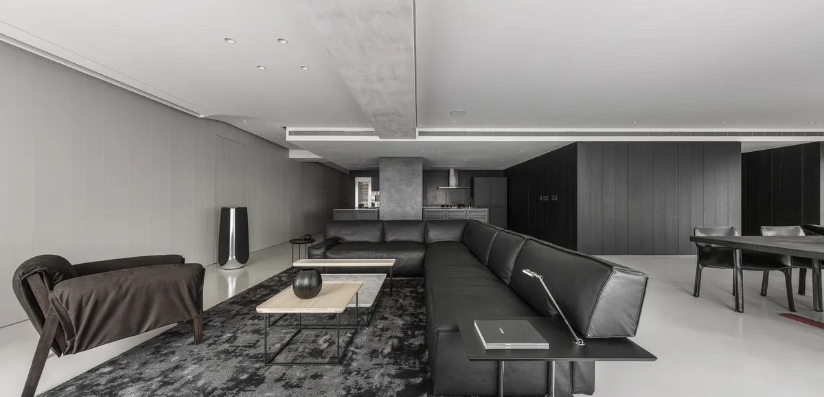BIM architecture | Ink, a quiet world with pure contours/Water phase design