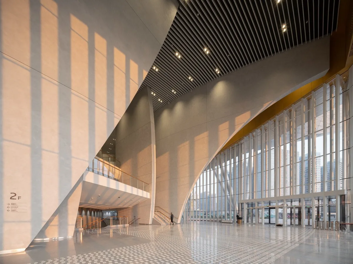 BIM Architecture | Suzhou Bay Grand Theater: 'ribbon' on the bank of Taihu Lake / Christian de Bouzanbach