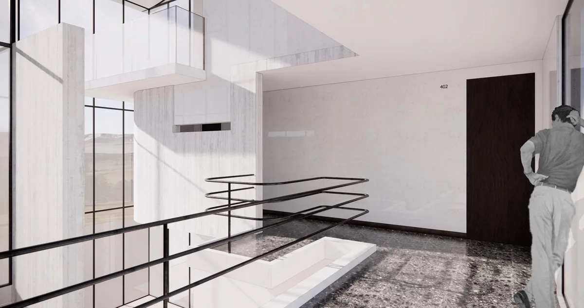 BIM Architecture | Fujian Longyan B&A; B MIX Private Residential Mixed Use Residential Design Record/Shanghai Lei Space and Architectural Design Studio