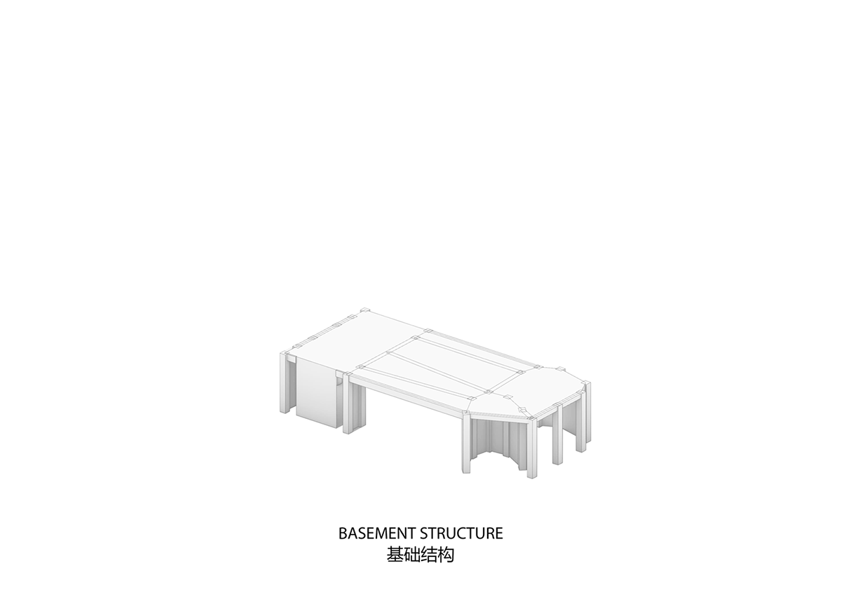 BIM Architecture | Floating Door - Xi'an Fengdong New City Lai'an Community Center/EID Architecture