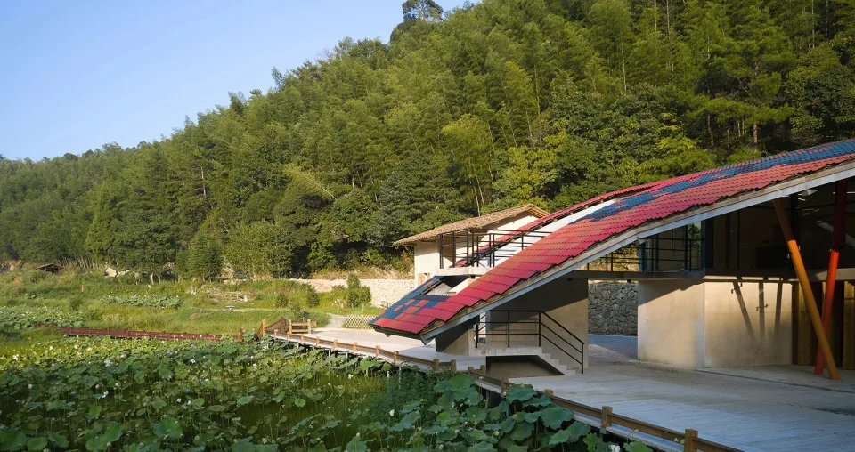 BIM Architecture | Dutuan Village Public Service Center, Fujian/Sanwen Architecture